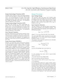 MAX17509ATJ+T Datasheet Page 17