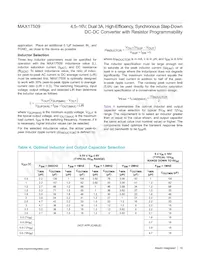 MAX17509ATJ+T Datasheet Page 18