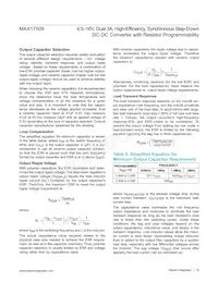 MAX17509ATJ+T Datasheet Page 19