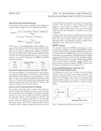 MAX17521ATG+T Datasheet Page 15