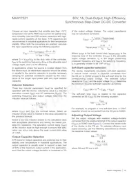 MAX17521ATG+T Datasheet Page 18