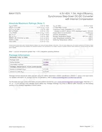 MAX17575ATC+T Datasheet Page 2