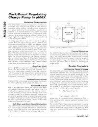 MAX1759EUB Datasheet Page 6