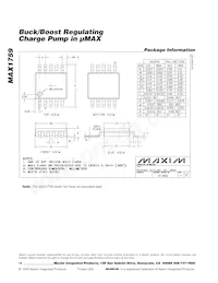 MAX1759EUB Datasheet Page 10