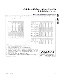 MAX1763EEE Datasheet Page 17