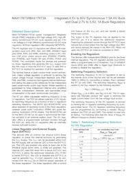 MAX17673ATI+ Datasheet Page 20