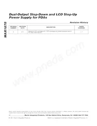 MAX1878ETC+T Datasheet Page 12