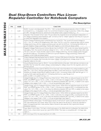 MAX1994ETM+T Datasheet Page 20