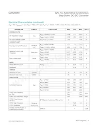 MAX20059ATCA/VY+數據表 頁面 4