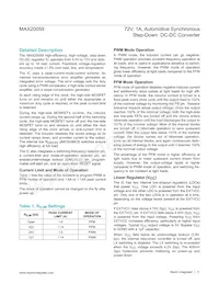 MAX20059ATCA/VY+ Datasheet Pagina 11