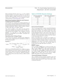 MAX20059ATCA/VY+ Datasheet Pagina 12