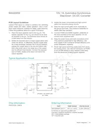 MAX20059ATCA/VY+ Datasheet Pagina 16