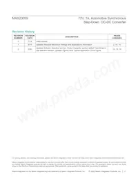 MAX20059ATCA/VY+ 데이터 시트 페이지 17