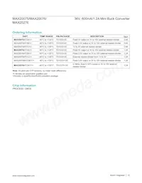 MAX20076BATCB/VY+ Datasheet Pagina 15