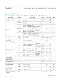 MAX20079AATP/VY+ Datasheet Page 4