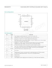 MAX20079AATP/VY+ Datasheet Page 9