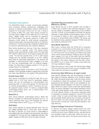 MAX20079AATP/VY+ Datasheet Page 10