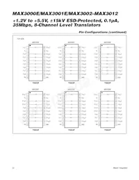 MAX3002EUP/GG8 Datasheet Page 22