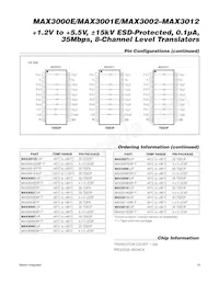 MAX3002EUP/GG8 Datasheet Page 23