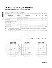 MAX3013EBP+T Datasheet Page 4