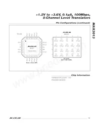 MAX3013EBP+T Datasheet Page 13