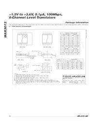 MAX3013EBP+T Datasheet Page 14