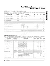 MAX3397EELA+T Datasheet Page 3