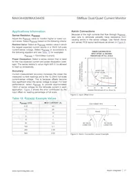 MAX34409ETE+T Datasheet Page 17