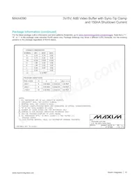 MAX4090EXT+數據表 頁面 15