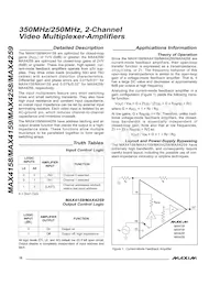 MAX4159ESD+T Datasheet Page 10