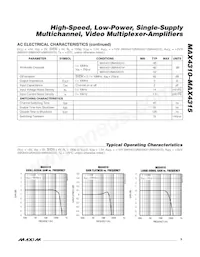 MAX4312GEE+TB5C Datasheet Page 5