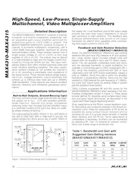 MAX4312GEE+TB5C Datasheet Pagina 12