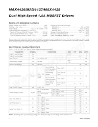 MAX4426C/D Datenblatt Seite 2