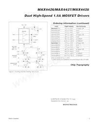 MAX4426C/D Datasheet Pagina 5