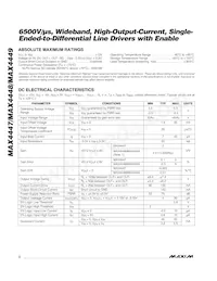 MAX4447ESE/GG8 Datasheet Page 2