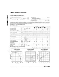 MAX450CPD+ Datasheet Page 2