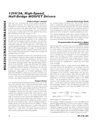 MAX5063DASA+T Datasheet Page 10