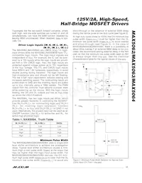 MAX5063DASA+T Datasheet Page 11