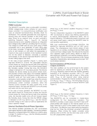 MAX5072ETJ+T Datasheet Page 12