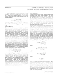 MAX5072ETJ+T Datasheet Page 18