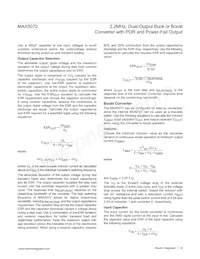 MAX5072ETJ+T Datasheet Page 19