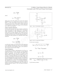 MAX5072ETJ+T Datasheet Page 20