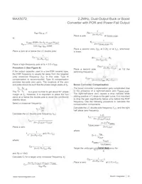 MAX5072ETJ+T Datasheet Page 23