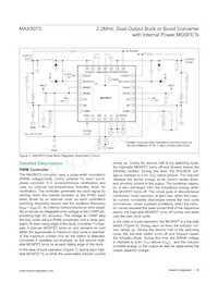 MAX5073ETI+T Datasheet Page 10
