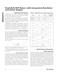 MAX5075CAUA-T Datasheet Page 6
