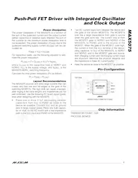 MAX5075CAUA-T Datasheet Pagina 7