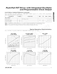 MAX5077AUD-T Datasheet Page 3