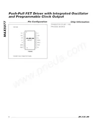 MAX5077AUD-T Datasheet Page 8