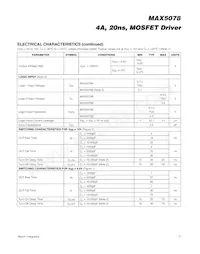 MAX5078AATT+ Datasheet Page 3