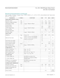 MAX5081ATE+TG24 Datasheet Page 3